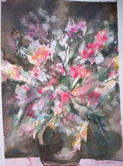 las flores Watercolour Paper