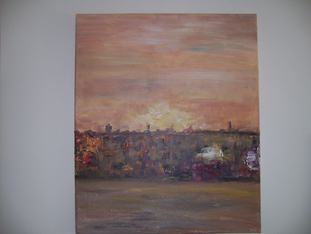 jerusalem Acrylic Canvas Landscaping