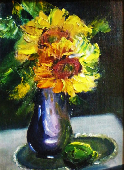 Girasol Oil Canvas Landscaping