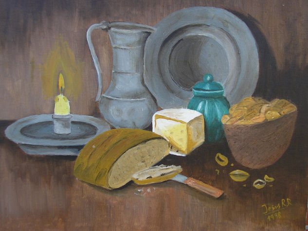 El bodegon Oil Canvas Still Life Paintings