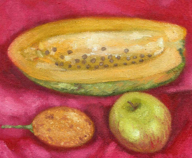 bodegon frutas Oil Canvas Still Life Paintings