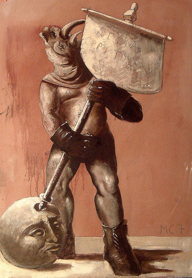 Conquistador Oil Others Figure Painting