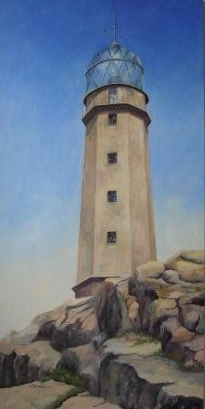 Faro de Vilán Oil Canvas Landscaping