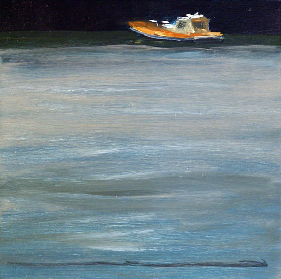 Prácticos Oil Panel Marine Painting