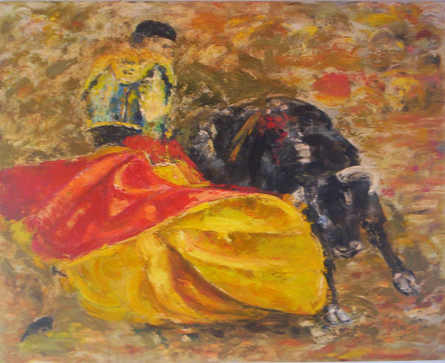 torero Oil Canvas Landscaping