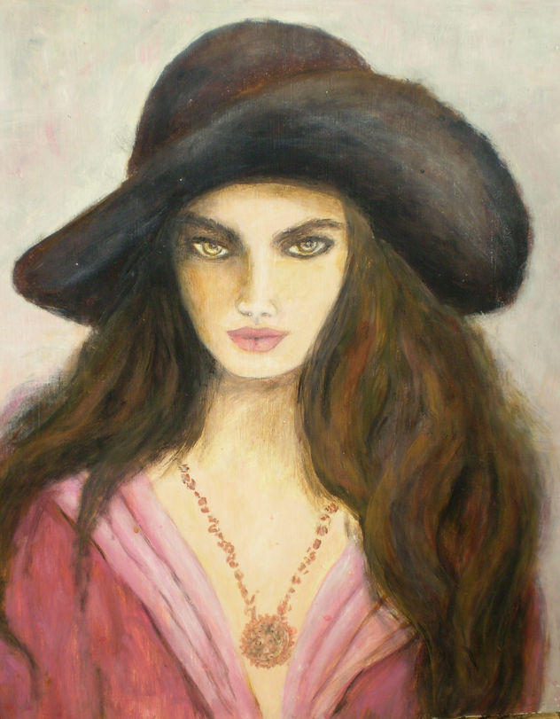 el sombrero marrón
