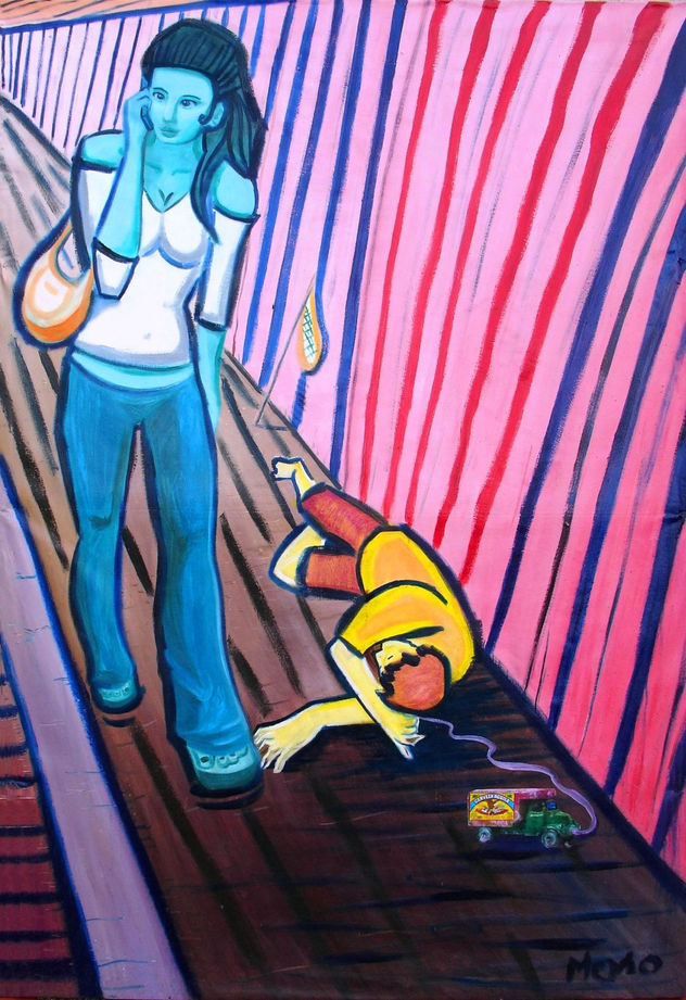 Cuidado Me Pisas!(170x130cm)-(Don´t step on me!)