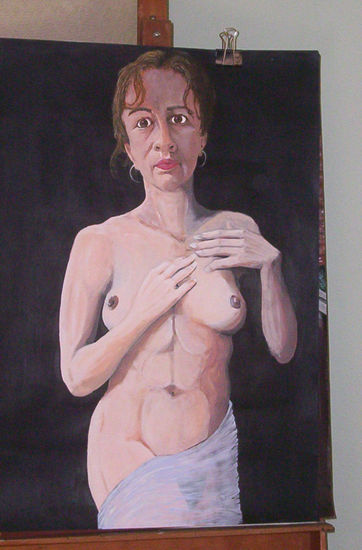 Yolanda Oil Canvas Nude Paintings