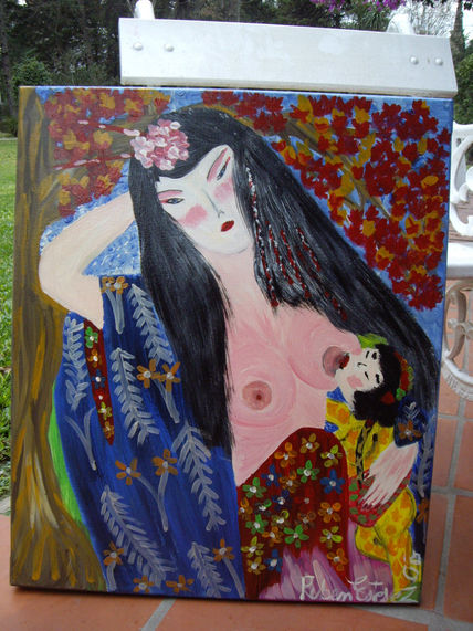 Geisha y mama