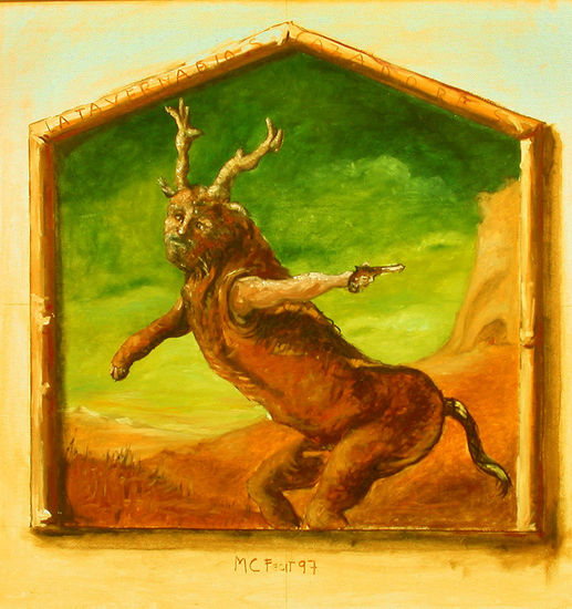 AMIGO PIRENAICO Oil Panel Animals