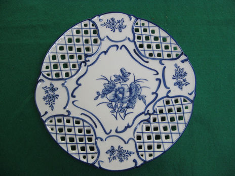 Plato de porcelana
