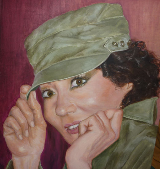 MYSELF Oil Canvas Portrait