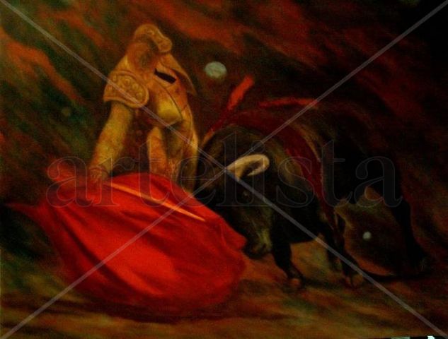 De la serie TAUROMAQUIA Oil Canvas Figure Painting