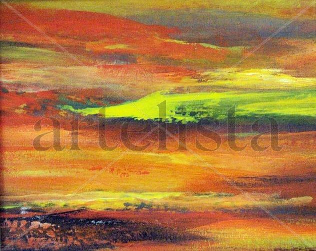 De la serie PARAJES IMAGINARIOS Oil Canvas Landscaping