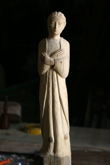 Annonciation Wood Figurative