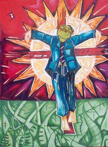 CRUZ Y FICCIÓN Oil Canvas