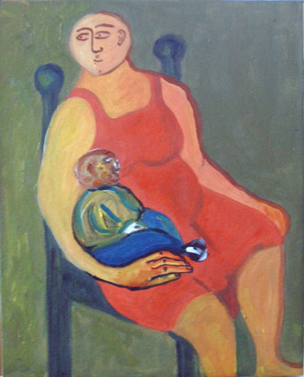 Mujer con niño