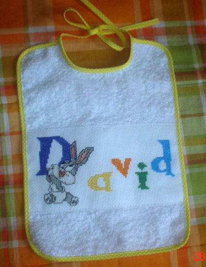 Baberito personalizado de Bugs Bunny 