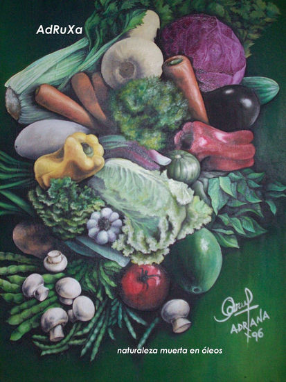 verduras al óleo Oil Card Others