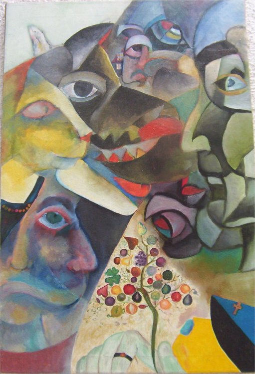 Homehaje a Chagall despues de un piquete en La Matanza