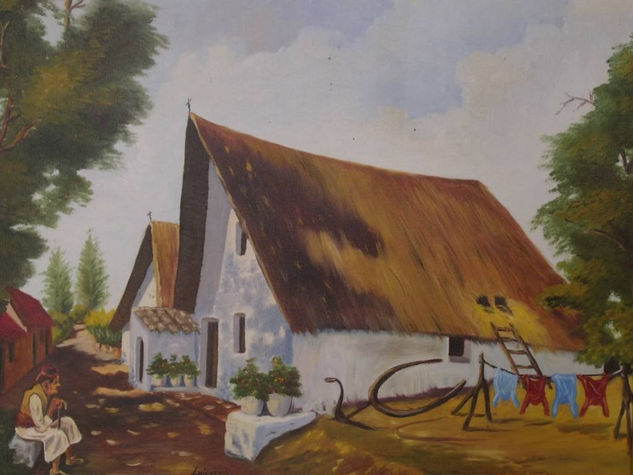 BARRACA VALENCIANA Oil Canvas Landscaping