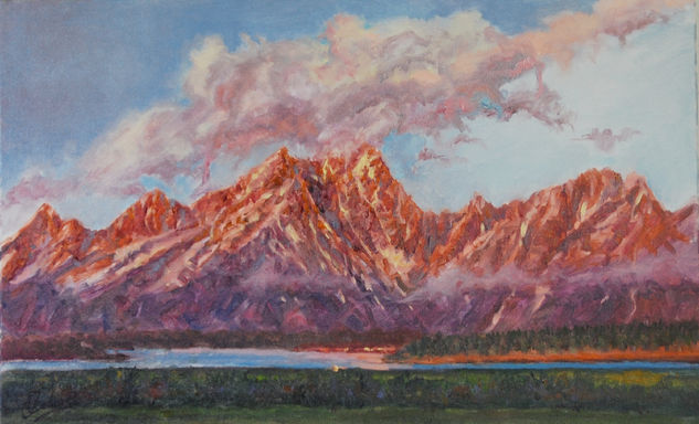 Cumbres Oil Canvas Landscaping