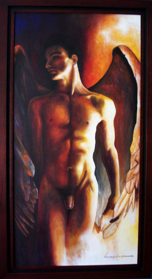 ANGEL Acrílico Lienzo Desnudos