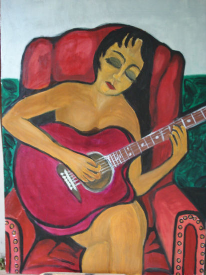 Relax Acrylic Others Nude Paintings