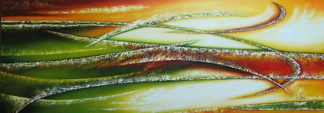 Abstracto Oil Canvas Landscaping