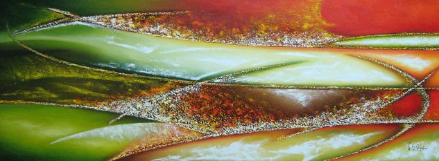 Abstracto Oil Canvas Landscaping