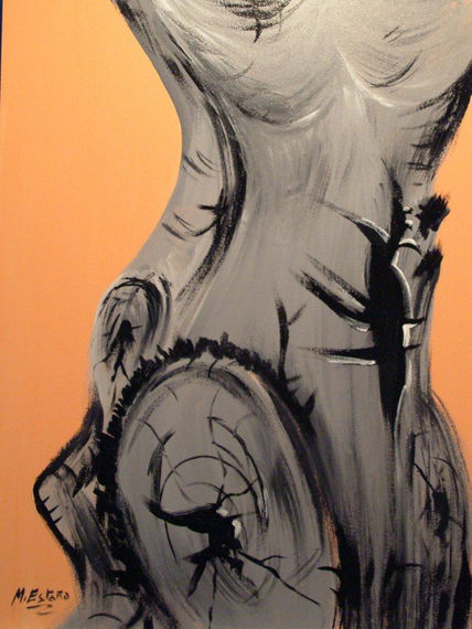 Silueta de mujer...