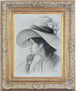 dibujo , por E.Vidal pintor de santiago de los caballeros rep. dom.