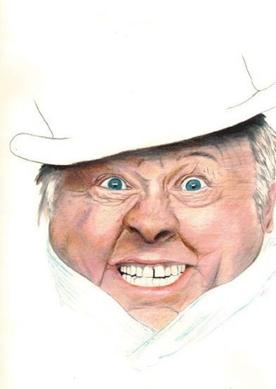 Retrato Micky Rooney Pencil