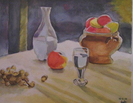 s/t Watercolour Paper Still Life Paintings