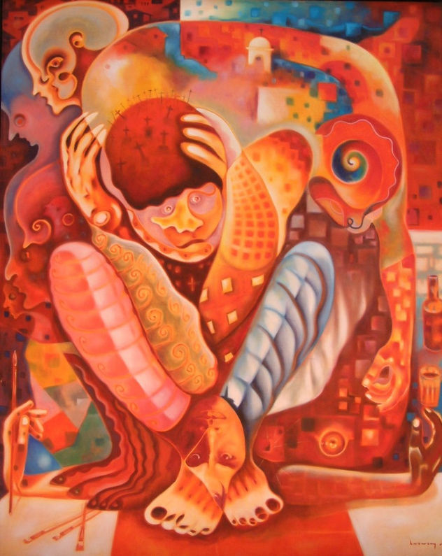 autorretrato con miedo