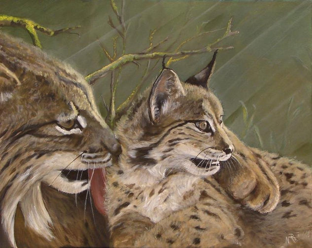 linces Acrylic Canvas Landscaping