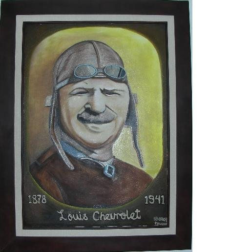 LOUIS CHEVROLET Óleo Lienzo Paisaje