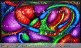 Cosmica Oil Canvas Others