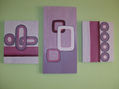 Composición Desigual Morado