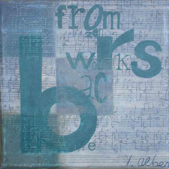 MusiCage 50 Mixed media Canvas Landscaping