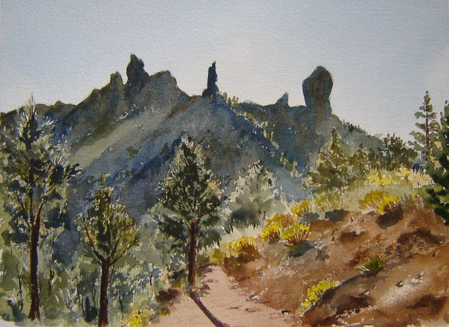 Cumbre Watercolour Canvas Landscaping