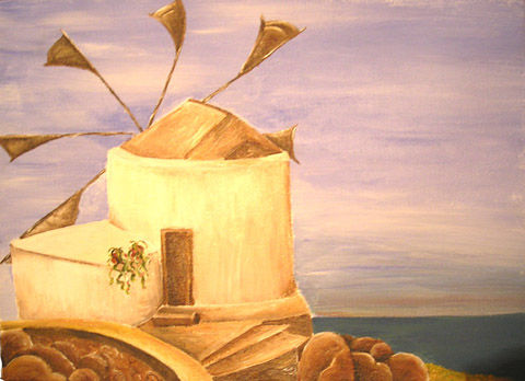 Grecia II Acrylic Canvas