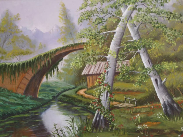 PAISAJE CON RIO