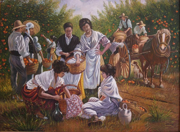 RECOGIDA DE LA NARANJA