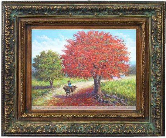 framboyan 14 Oil Canvas Landscaping