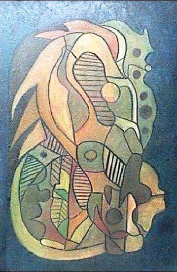 SIGNO TRIBAL 1 Oil Canvas Others