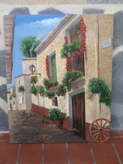 alpujarras Oil Canvas Landscaping