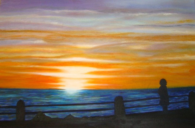 el mar y yo