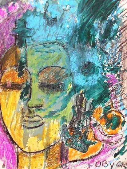 Tristeza Mixed media Others Figure Painting