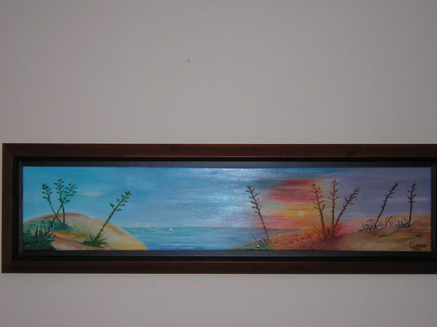 4 Estaciones Oil Canvas Landscaping